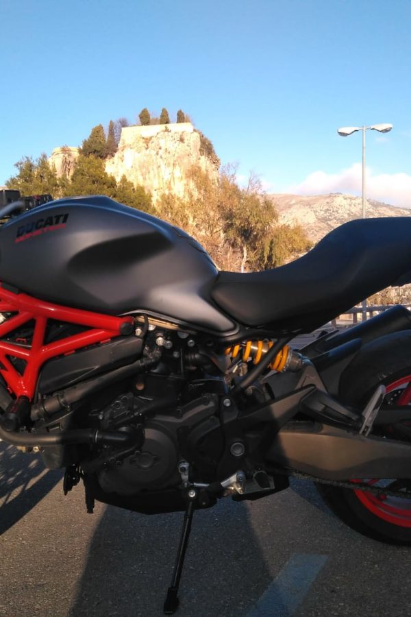 Ducati monster 821 grey